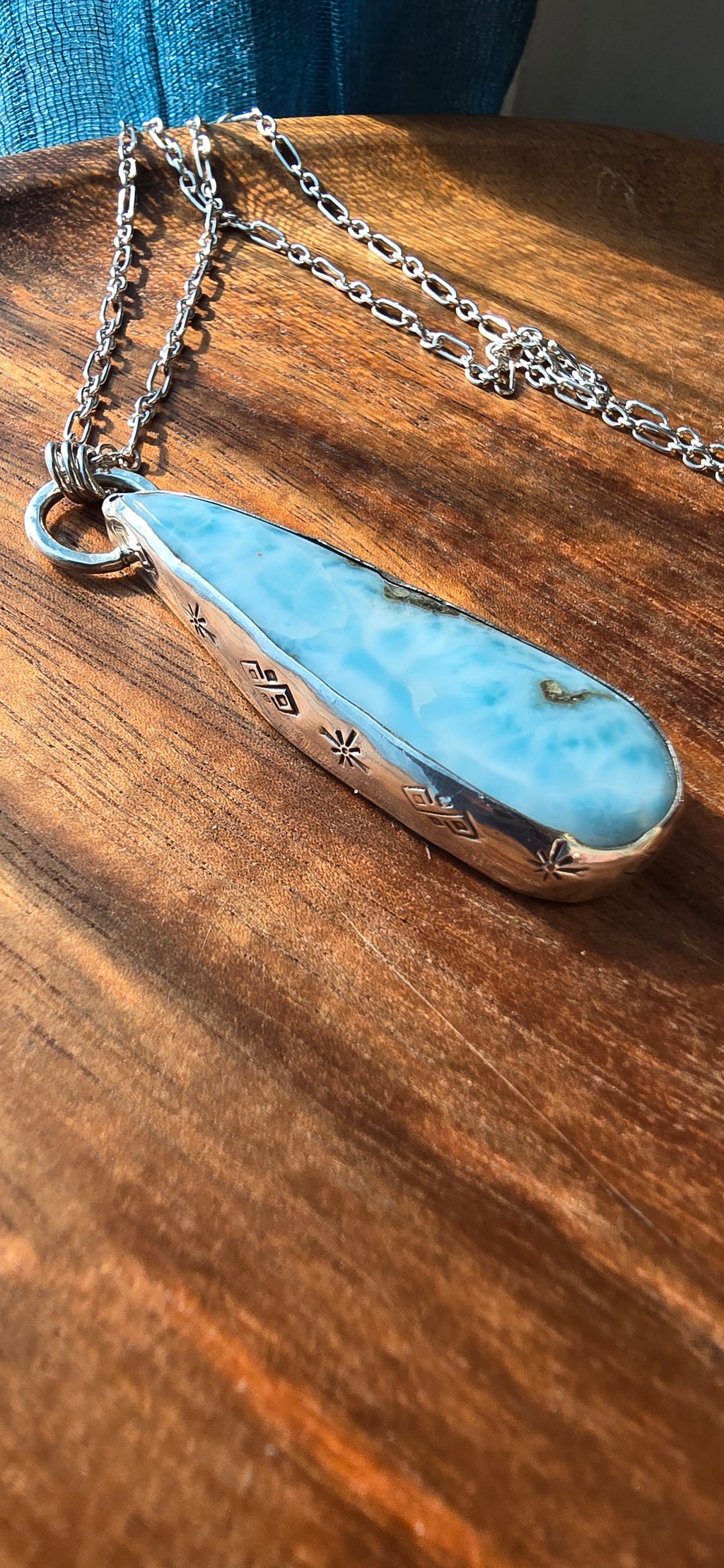 Larimar necklace
