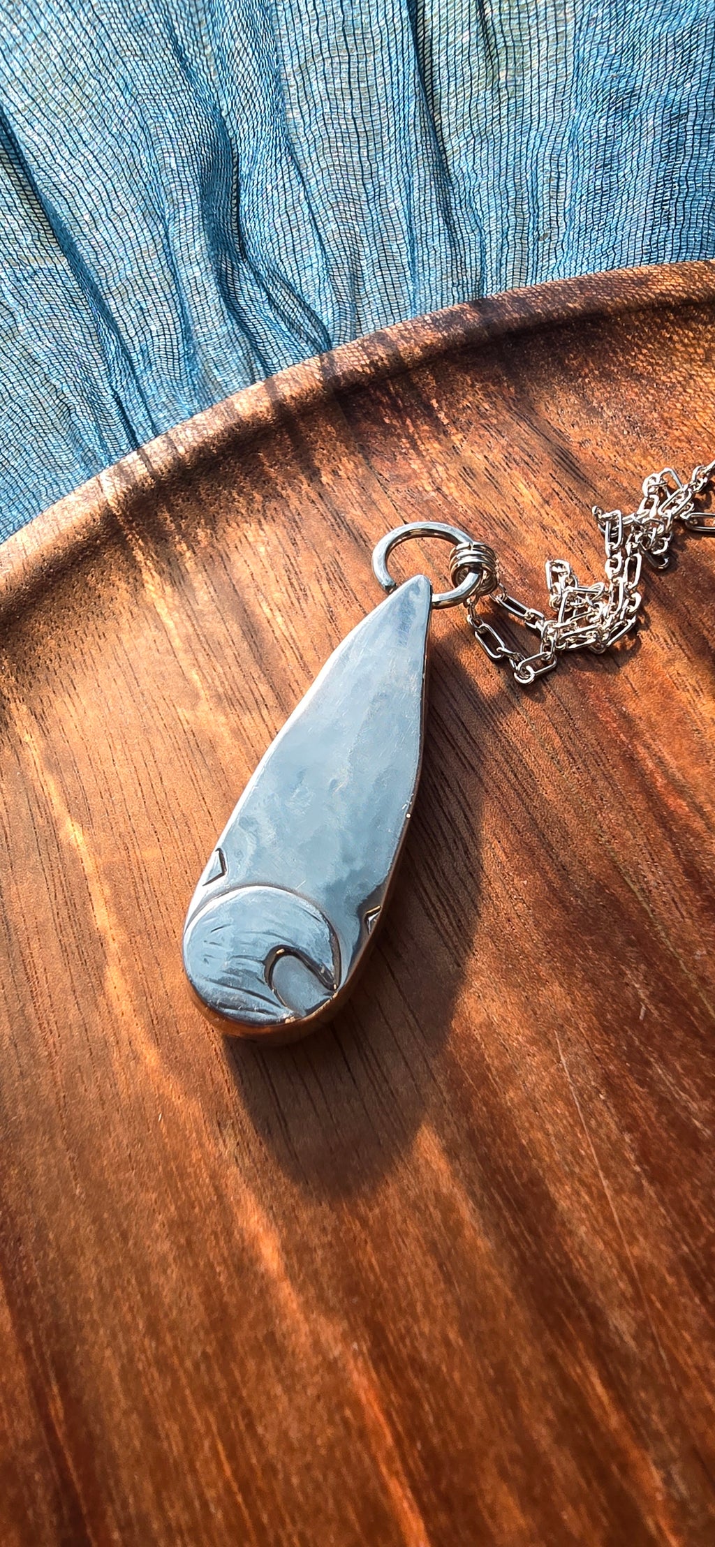 Larimar necklace