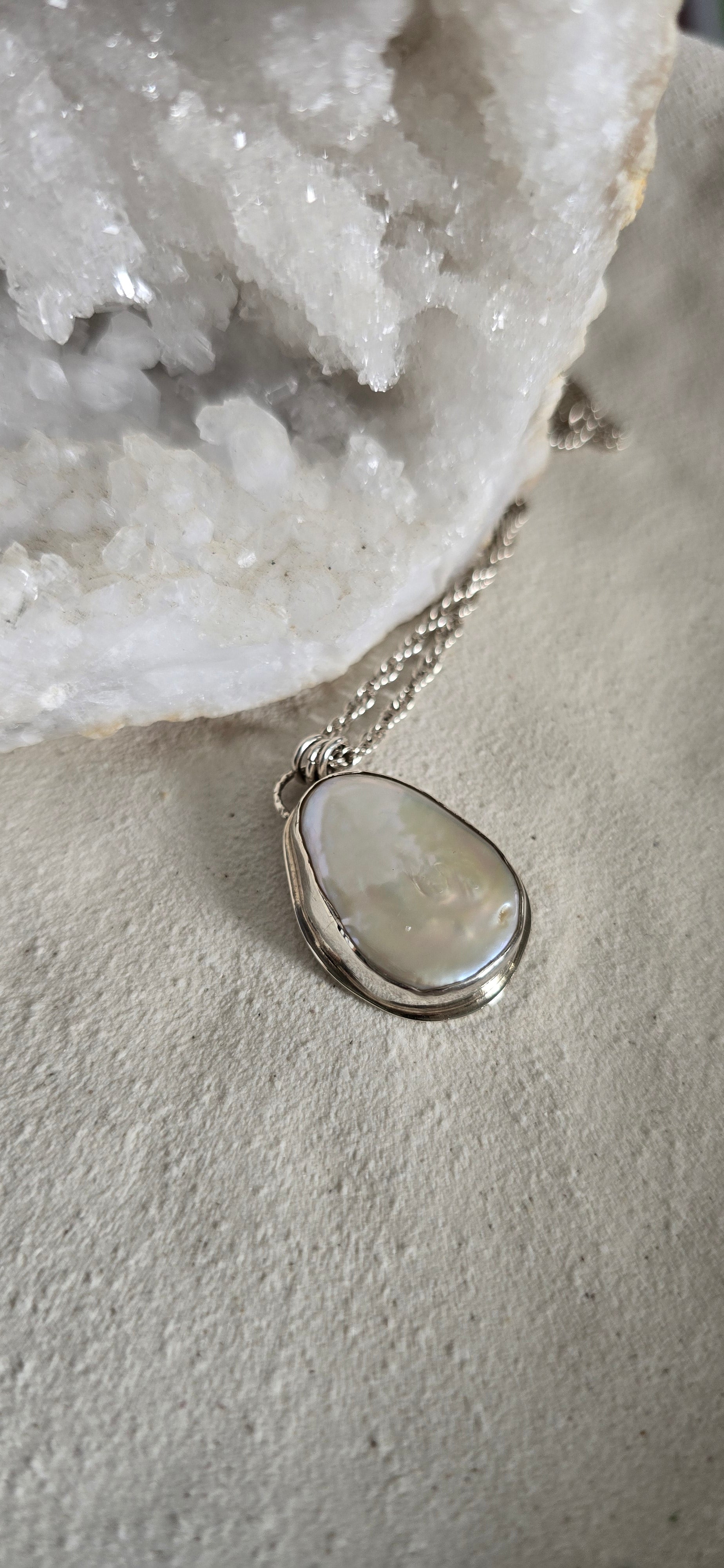 Mother of pearl necklace